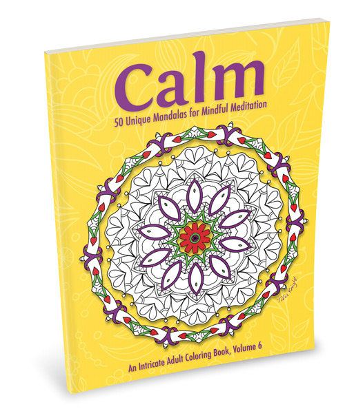 Calm Mandala Coloring Book for Adults