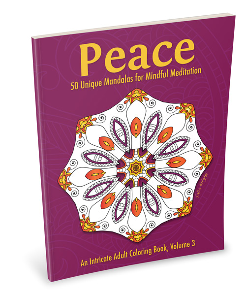 Peace Mandala Coloring Book for Adults