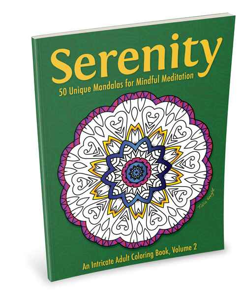 Serenity Mandala Coloring Book for Adults